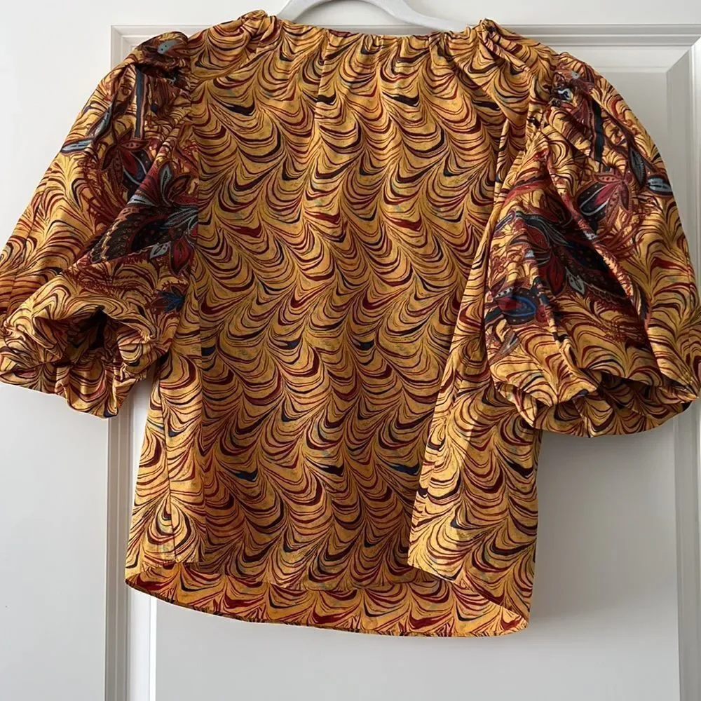 Ulla Johnson Lorena Top Tiger’s Eye